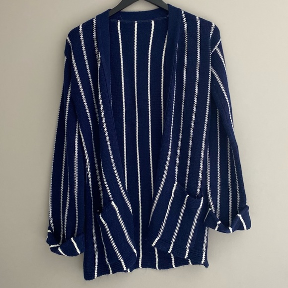 Vintage striped Cardigan - Picture 2 of 5